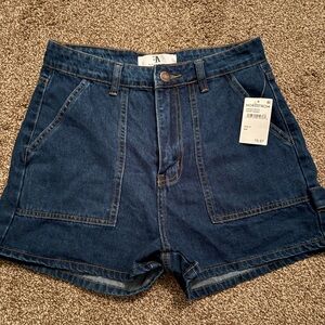 Nordstrom Dark Blue Jean Shorts
